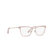 Versace VE1275 Korrektionsbrillen 1469 pink / pale gold - Produkt-Miniaturansicht 2/4