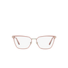 Versace VE1275 Korrektionsbrillen 1469 pink / pale gold - Produkt-Miniaturansicht 1/4