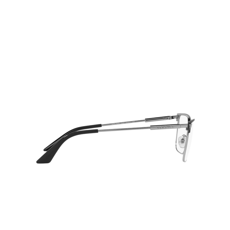 Versace VE1276 Eyeglasses 1256 matte black / gunmetal - 3/4