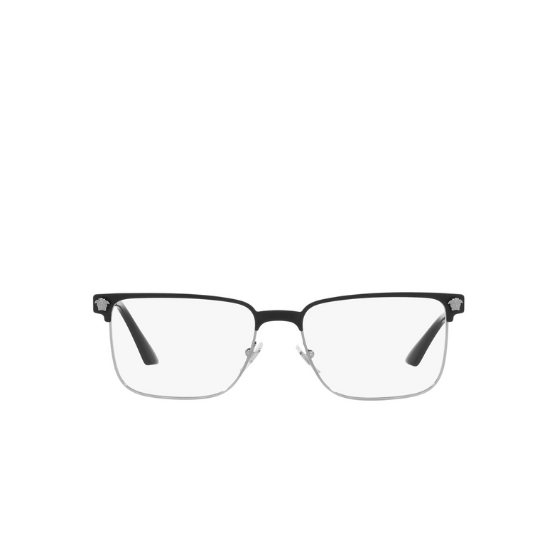 Versace VE1276 Eyeglasses 1256 matte black / gunmetal - 1/4