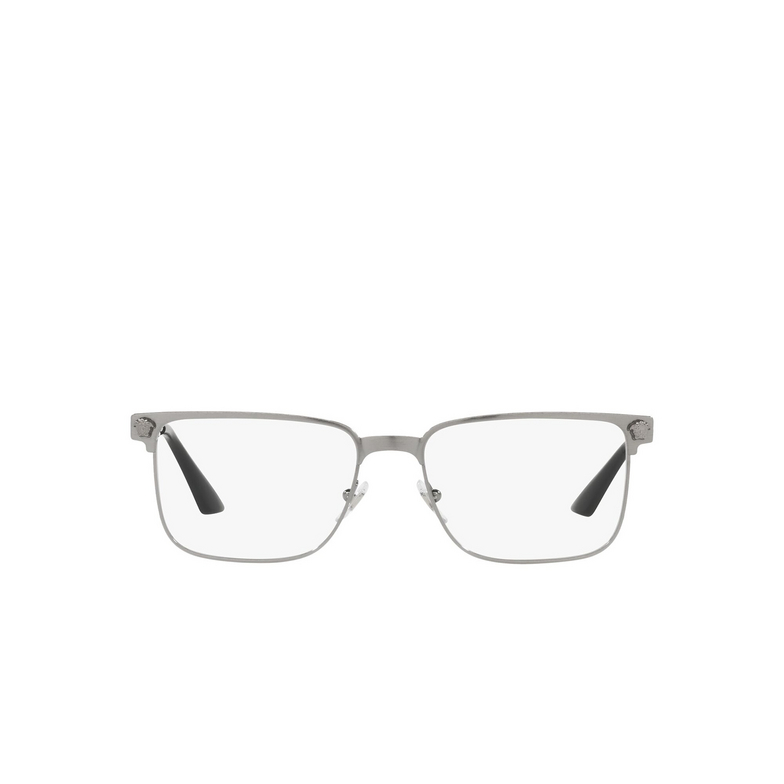 Versace VE1276 Eyeglasses 1262 brushed gunmetal - 1/4