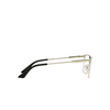 Versace VE1276 Eyeglasses 1339 brushed pale gold - product thumbnail 3/4