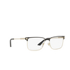 Gafas graduadas Versace VE1276 1371 black / pale gold - Miniatura del producto 2/4