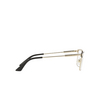 Versace VE1276 Eyeglasses 1371 black / pale gold - product thumbnail 3/4