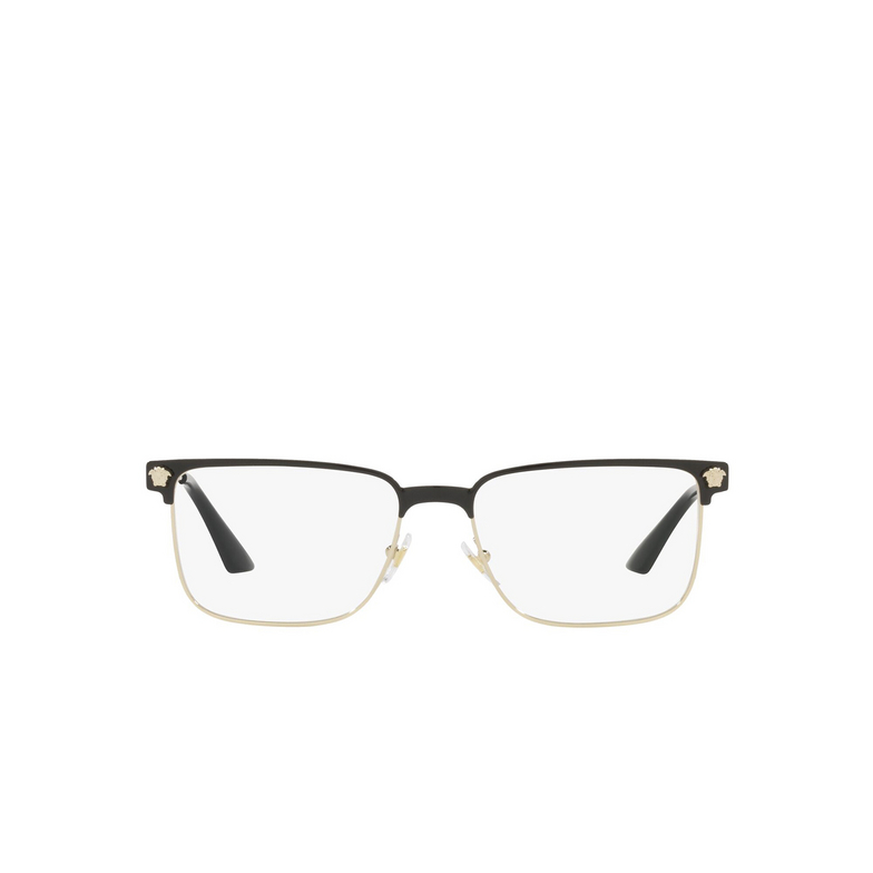 Versace VE1276 Eyeglasses 1371 black / pale gold - 1/4