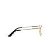 Versace VE1277 Korrektionsbrillen 1002 gold - Produkt-Miniaturansicht 3/4