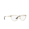 Versace VE1277 Eyeglasses 1252 pale gold - product thumbnail 2/4