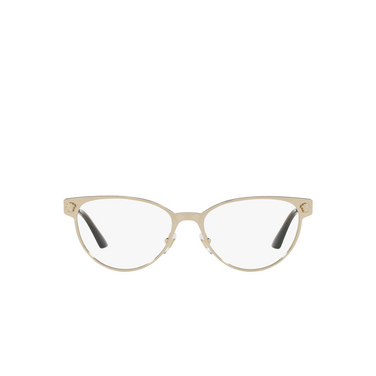 Versace VE1277 Eyeglasses 1252 pale gold - front view