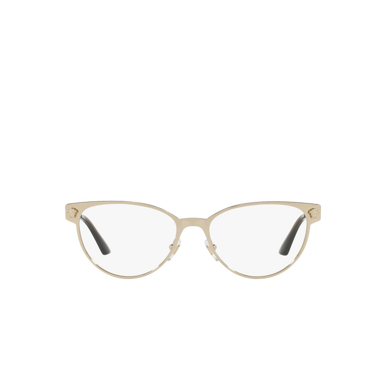 Versace VE1277 Eyeglasses 1252 pale gold - 1/4