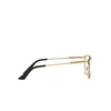 Versace VE1277 Eyeglasses 1433 black / gold - product thumbnail 3/4