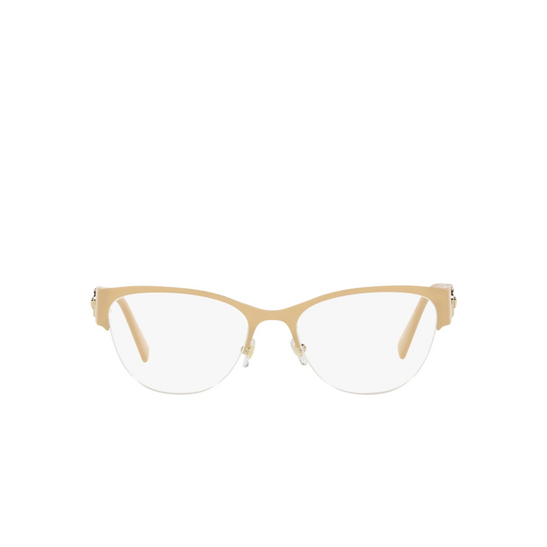 Gafas graduadas Versace VE1278 1476 beige / pale gold - 1/4