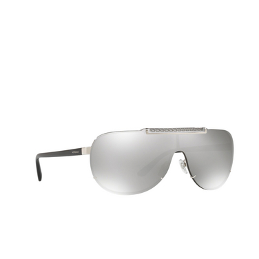 Versace VE2140 Sunglasses 10006g silver - three-quarters view