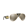 Gafas de sol Versace VE2150Q 10025A gold - Miniatura del producto 2/4