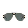 Gafas de sol Versace VE2150Q 100271 gold - Miniatura del producto 1/4