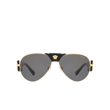 Gafas de sol Versace VE2150Q 100281 gold - Vista delantera