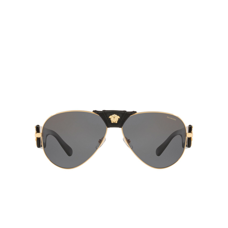 Versace VE2150Q Sunglasses 100281 gold - 1/4