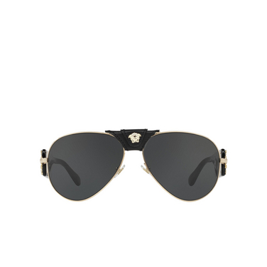 Gafas de sol Versace VE2150Q 100287 gold - Vista delantera
