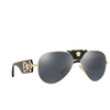 Versace VE2150Q Sonnenbrillen 12526G pale gold - Produkt-Miniaturansicht 2/4