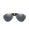 Occhiali da sole Versace VE2150Q 12526G pale gold - anteprima prodotto 1/4