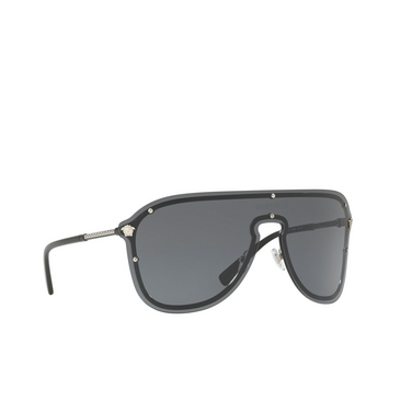 Versace VE2180 Sunglasses 100087 silver - three-quarters view