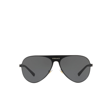 Versace VE2189 Sunglasses 142587 matte black - front view