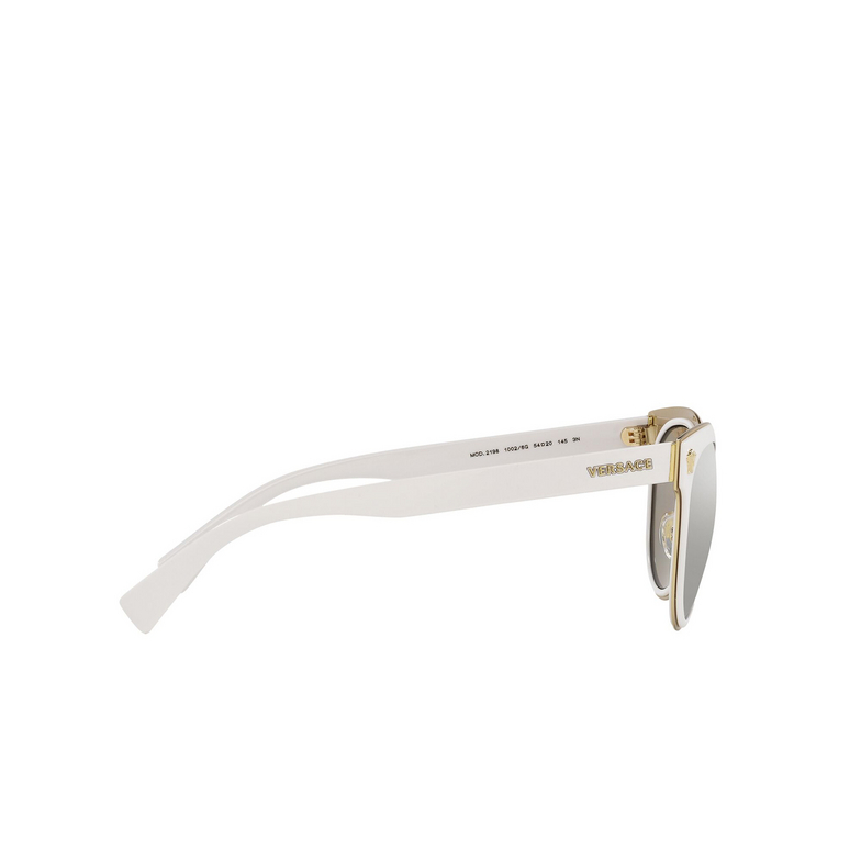 Versace VE2198 Sunglasses 10026G white - 3/4