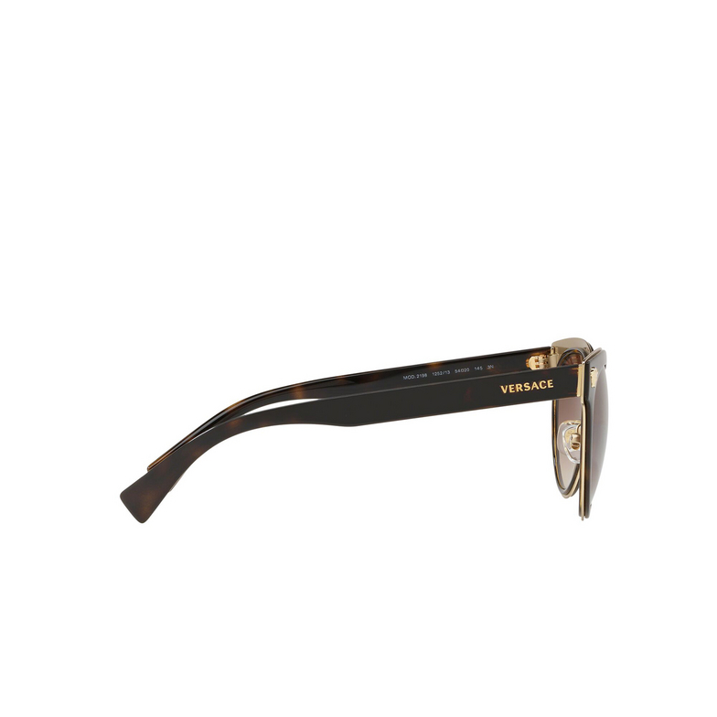 Versace VE2198 Sunglasses 125213 havana - 3/4