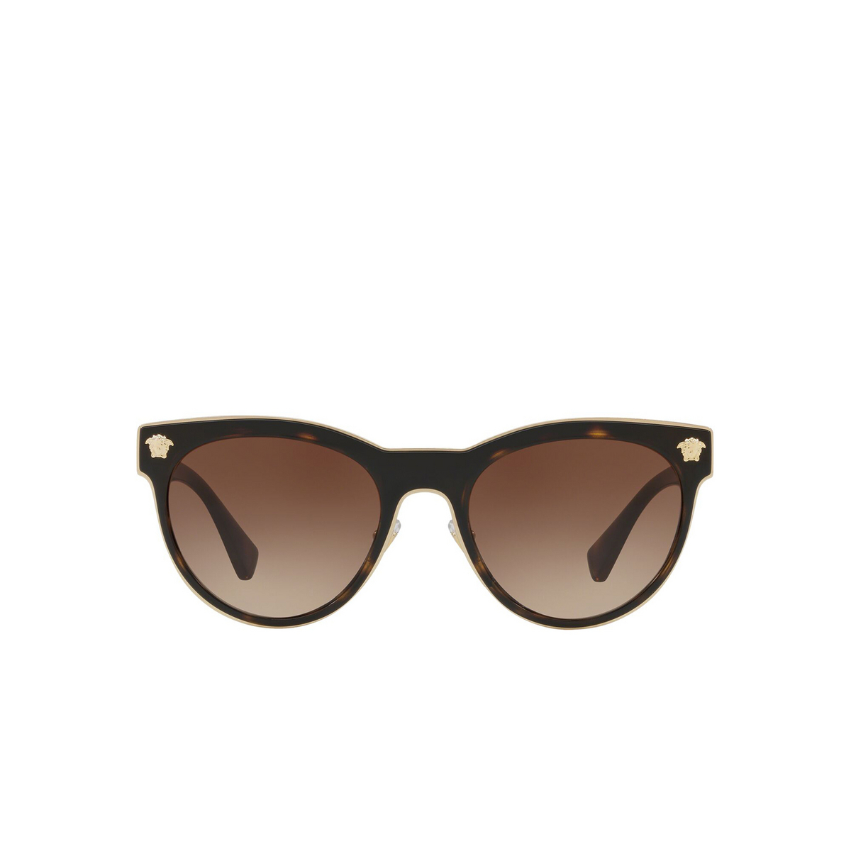 Versace VE2198 Sunglasses 125213 Havana - front view