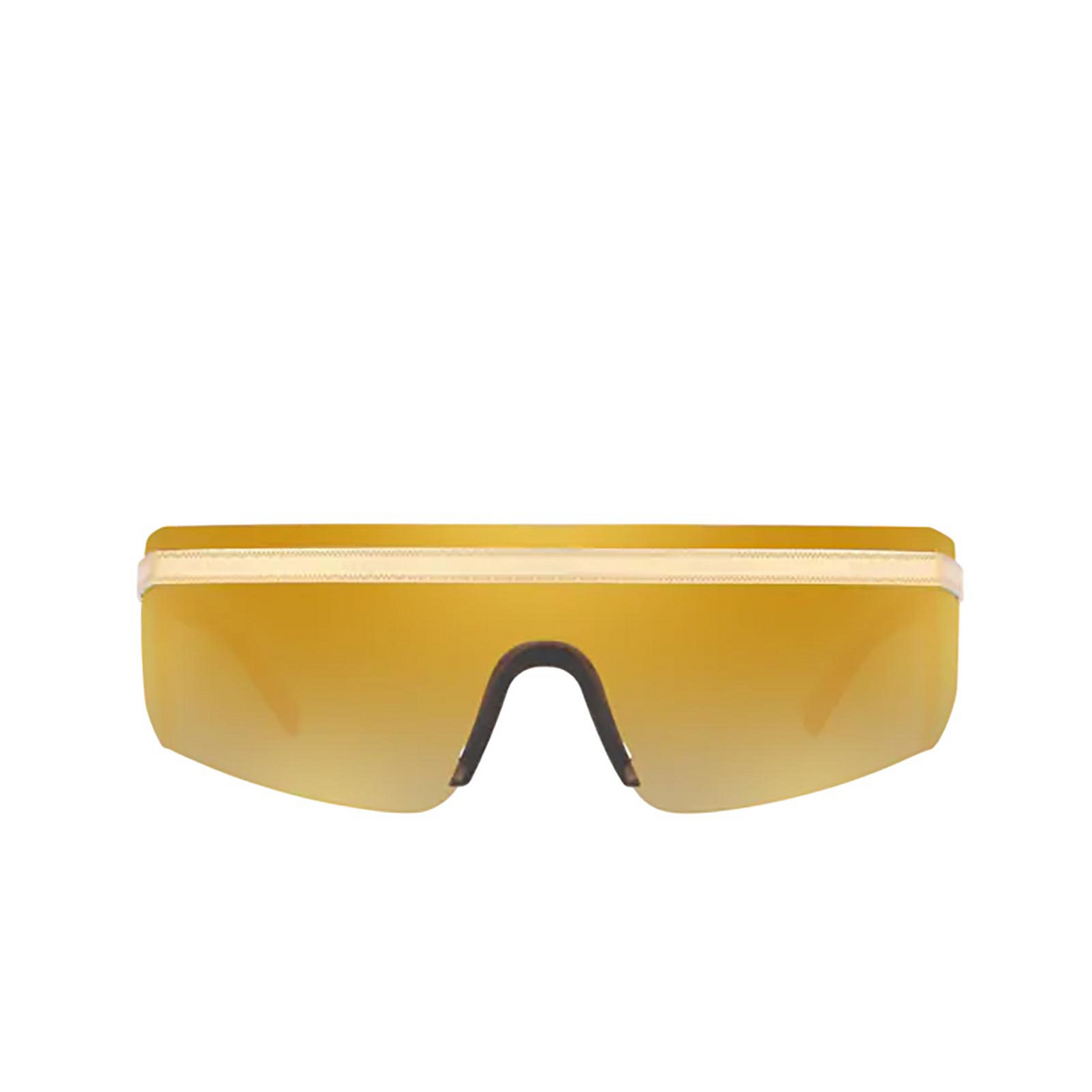 Versace VE2208 Sunglasses 10027P Gold - front view