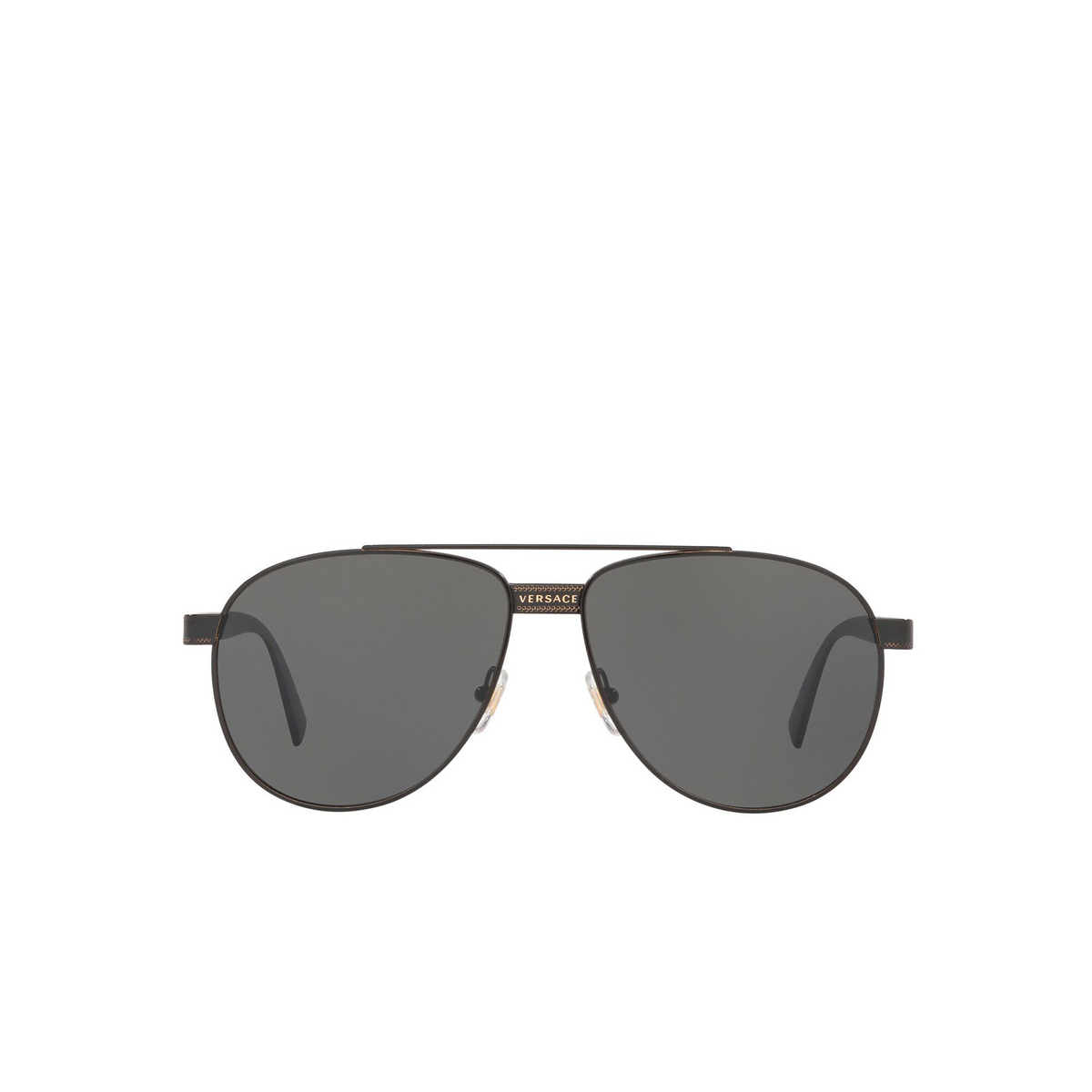 Versace VE2209 Sunglasses 100987 Black - front view
