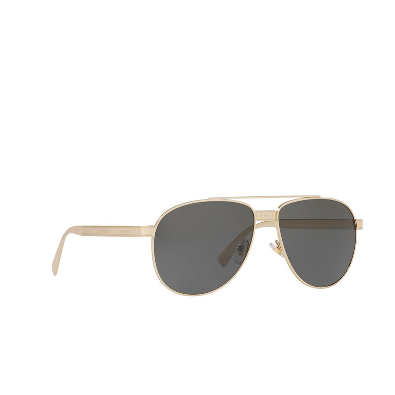 Gafas de sol Versace VE2209 125287 pale gold - 2/4