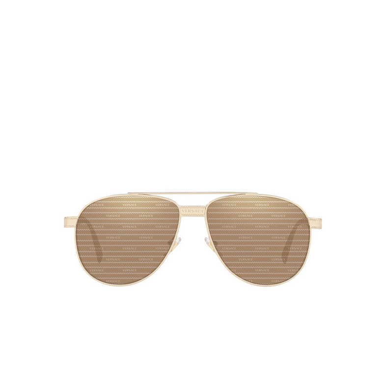 Versace VE2209 Sunglasses 1252V3 pale gold - 1/4