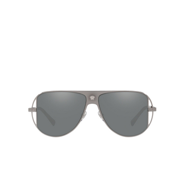 Gafas de sol Versace VE2212 10016G gunmetal - Vista delantera
