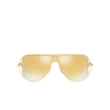 Occhiali da sole Versace VE2212 10027P gold - anteprima prodotto 1/4