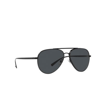 Versace VE2217 Sunglasses 126187 matte black - three-quarters view