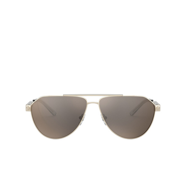 Gafas de sol Versace VE2223 10025A gold - Vista delantera