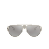 Versace VE2225 Sunglasses 12526G pale gold - product thumbnail 1/4
