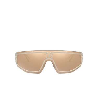 Gafas de sol Versace VE2226 12527P pale gold - Vista delantera