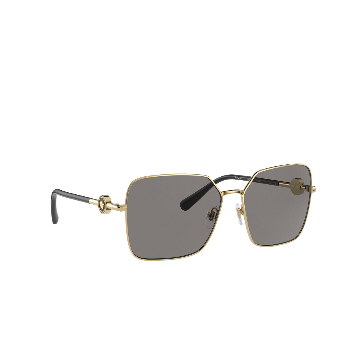 Versace VE2227 Sunglasses 100287 Gold - three-quarters view