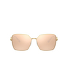 Versace VE2227 Sunglasses 14105A matte gold - product thumbnail 1/4