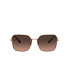 Versace VE2227 Sunglasses 1466G9 matte pink gold - product thumbnail 1/4