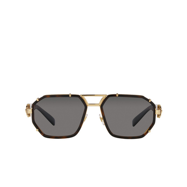 Versace VE2228 Sunglasses 100281 havana - front view