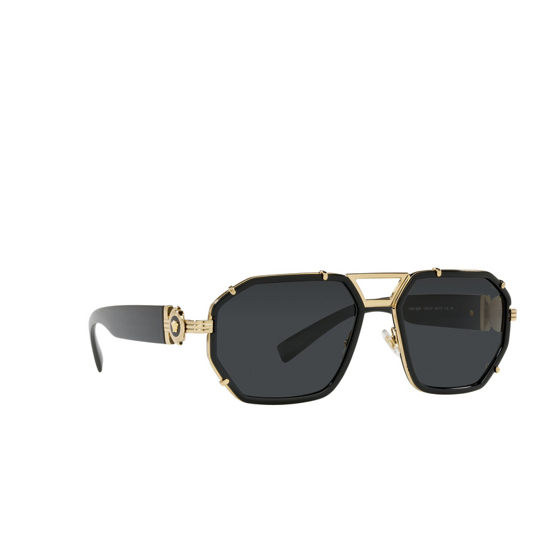 Gafas de sol Versace VE2228 100287 black - 2/4