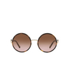 Versace VE2229 Sunglasses 100213 havana - product thumbnail 1/4