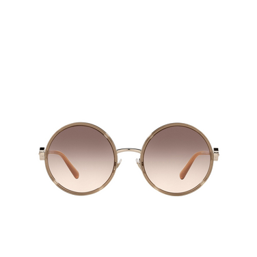 Versace VE2229 Sonnenbrillen 12520P transparent brown - Vorderansicht