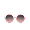 Occhiali da sole Versace VE2229 1252H9 transparent pink - anteprima prodotto 1/4
