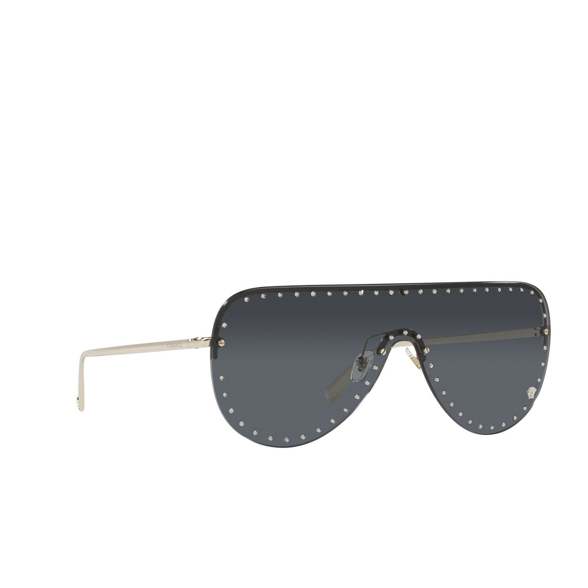 Versace VE2230B Sunglasses 125280 Pale Gold - three-quarters view