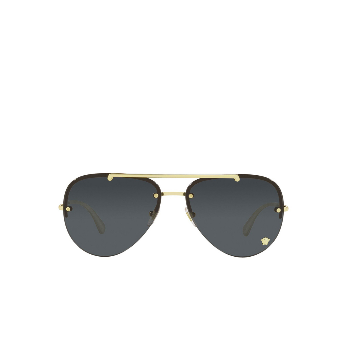 Versace VE2231 Sunglasses 100287 Gold - front view