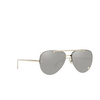 Versace VE2231 Sunglasses 12526G pale gold - product thumbnail 2/4