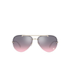 Gafas de sol Versace VE2231 1252H9 pale gold - Miniatura del producto 1/4
